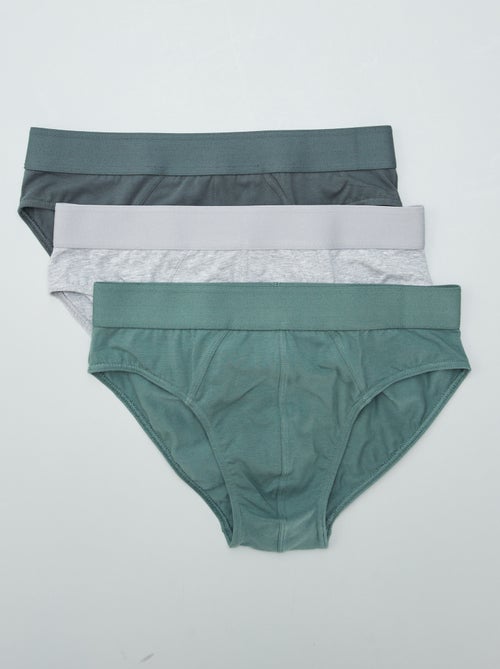 Lot de 3 slips unis - Kiabi