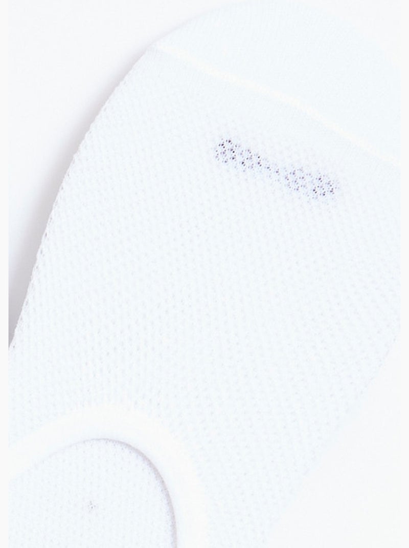 Lot de 3 Socquettes anti-glisse, clair - AFIBEL Blanc - Kiabi