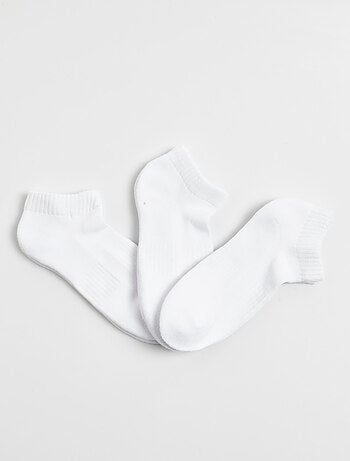 Lot de 3 Socquettes bouclette, clair - AFIBEL