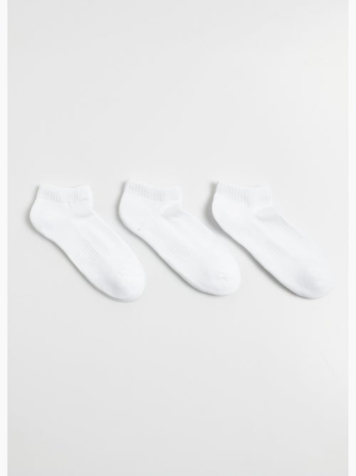 Lot de 3 Socquettes bouclette, clair - AFIBEL - Kiabi