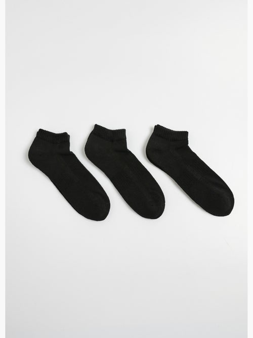 Lot de 3 Socquettes bouclette, clair - AFIBEL - Kiabi