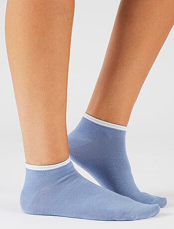 Lot de 3 socquettes fantaisie - Damart