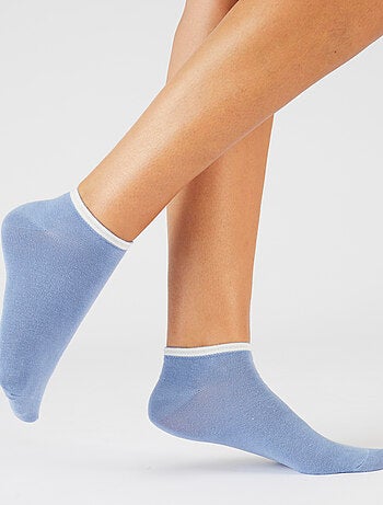 Lot de 3 socquettes fantaisie - Damart