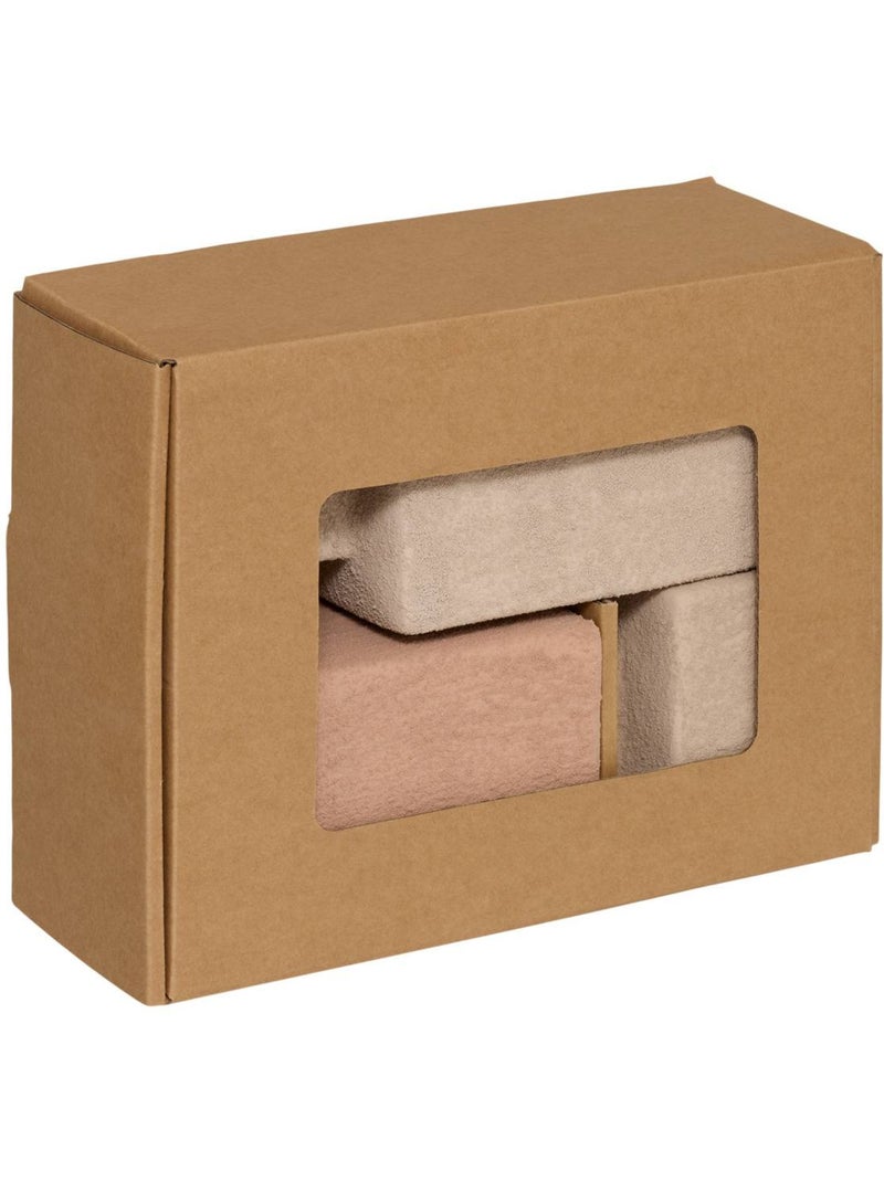 Lot de 3 soliflores en terre cuite rick Multicolore - Kiabi