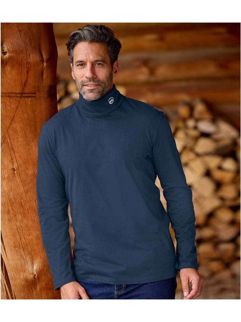 Lot de 3 Sous-Pulls Col Roul?  - ATLAS FOR MEN Gris Gris Noir - Kiabi