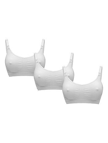 Lot de 3 soutien-gorge grossesse et allaitement Medela Keep Cool - Respirant, Adaptive Stretch,