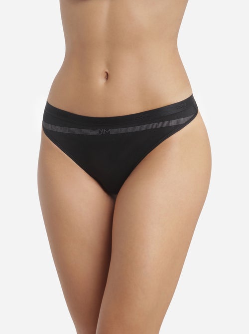 Lot de 3 Strings Coton Stretch Les Pockets - Kiabi