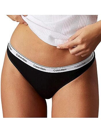 Lot de 3 Strings Femme Calvin Klein Jeans Thong