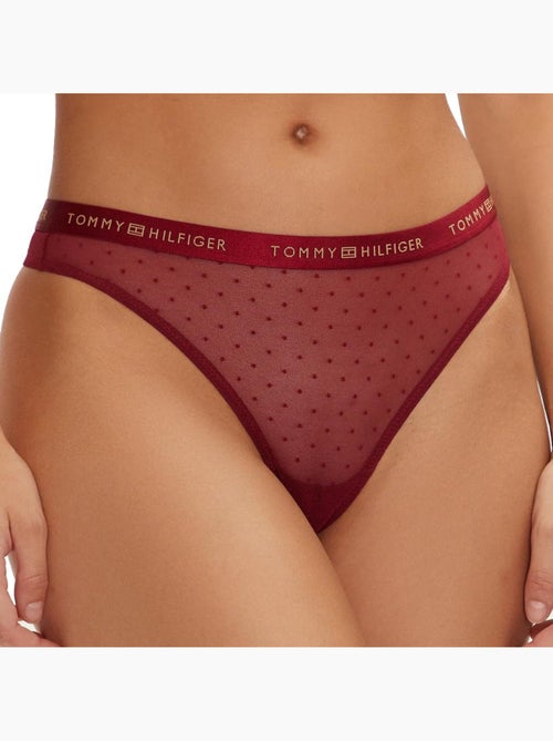Lot de 3 Strings Femme Tommy Hilfiger - Kiabi