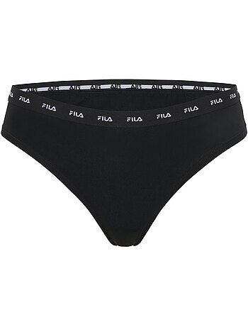Lot de 3 strings femme uni Fila