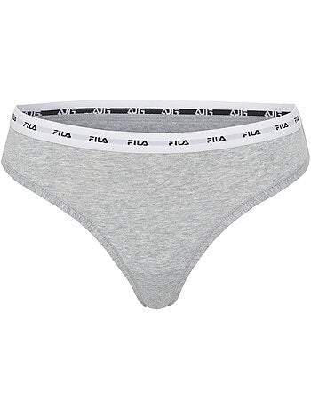 Lot de 3 strings femme uni Fila