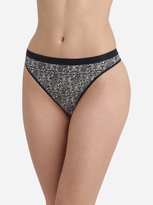 Lot de 3 Strings Les Pockets Coton - Kiabi