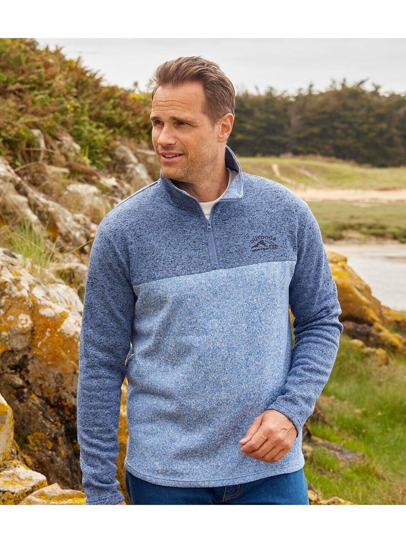 Lot de 3 Sweats Molleton Atlas®  - ATLAS FOR MEN Bleu Gris - Kiabi