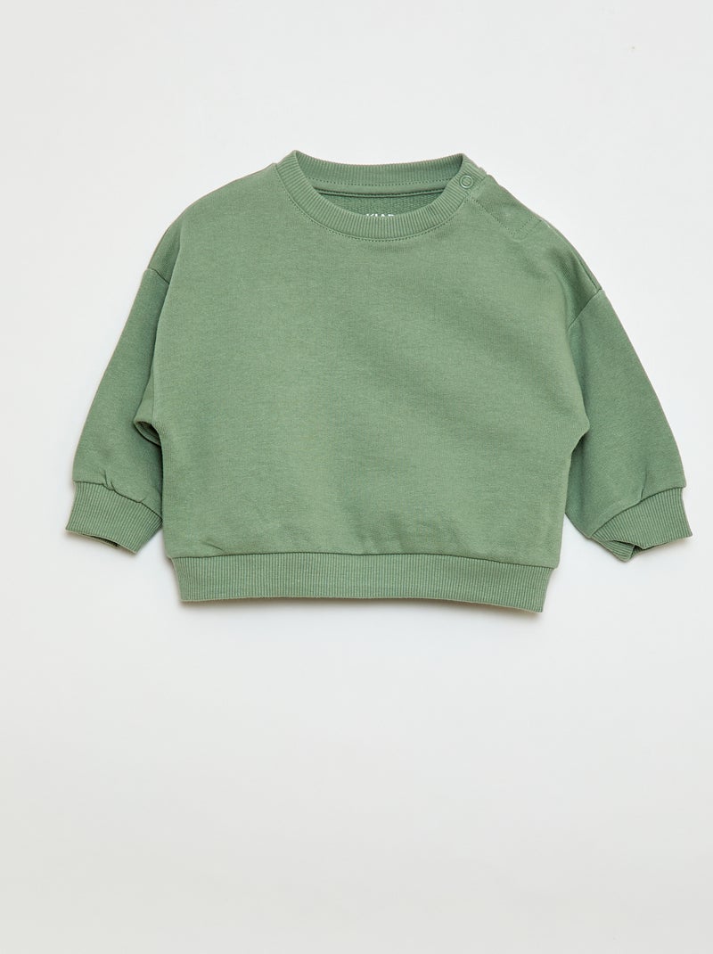 Lot de 3 sweats unis Beige - Kiabi