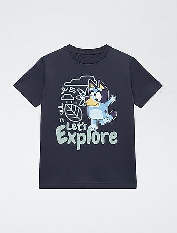 Lot de 3 t-shirt 'Bluey' manches courtes en coton