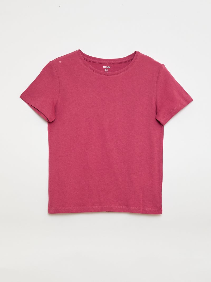 Lot de 3 t-shirts à manches courtes Blanc - Kiabi