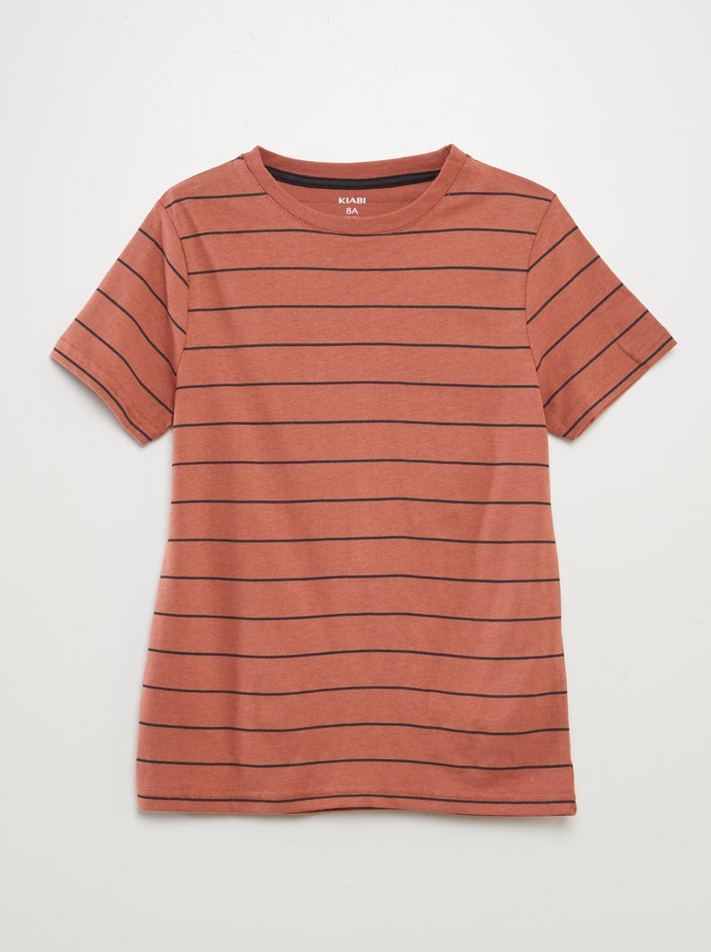 Lot de 3 t-shirts à manches courtes Bleu - Kiabi