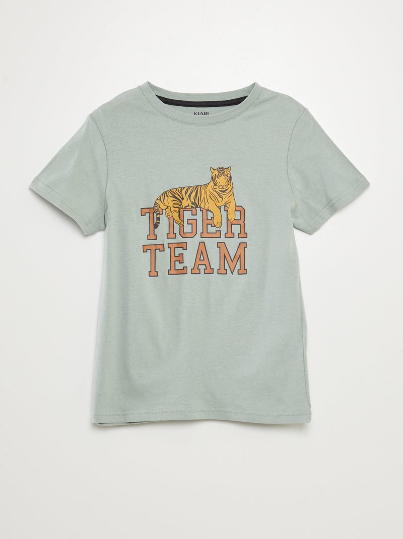 Lot de 3 t-shirts à manches courtes Bleu - Kiabi