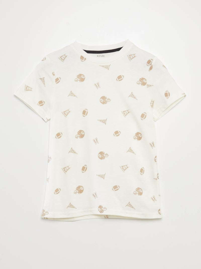 Lot de 3 t-shirts à manches courtes Bleu - Kiabi