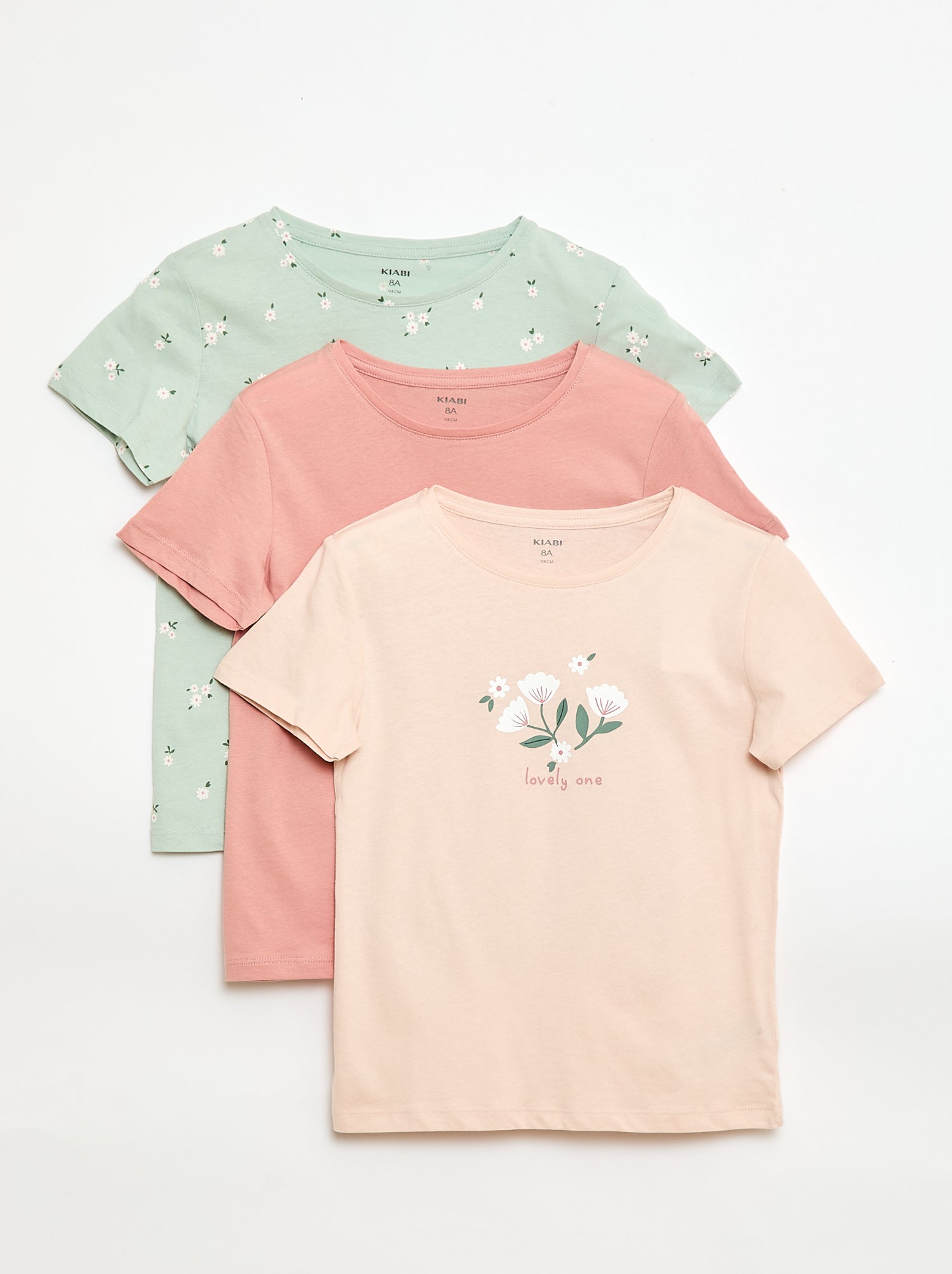 Lot de 3 t-shirts à manches courtes