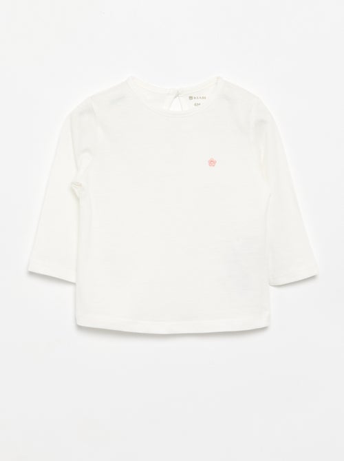 Lot de 3 T-shirts à manches longues - Kiabi
