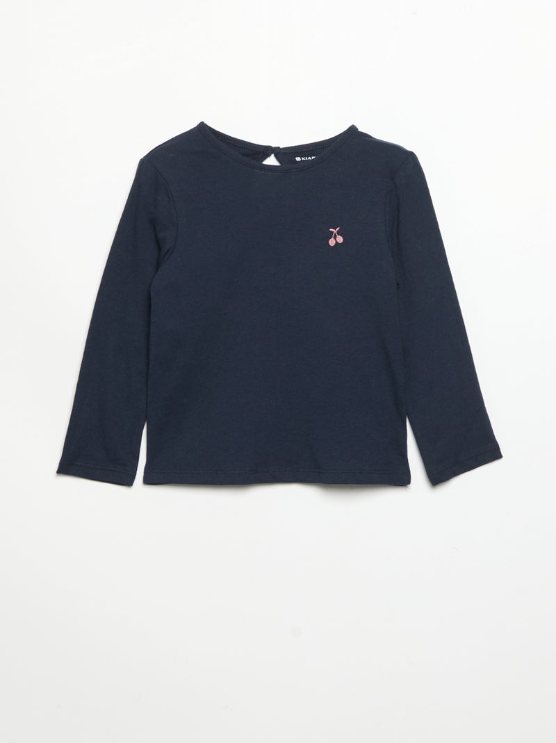 Lot de 3 T-shirts à manches longues Rose - Kiabi