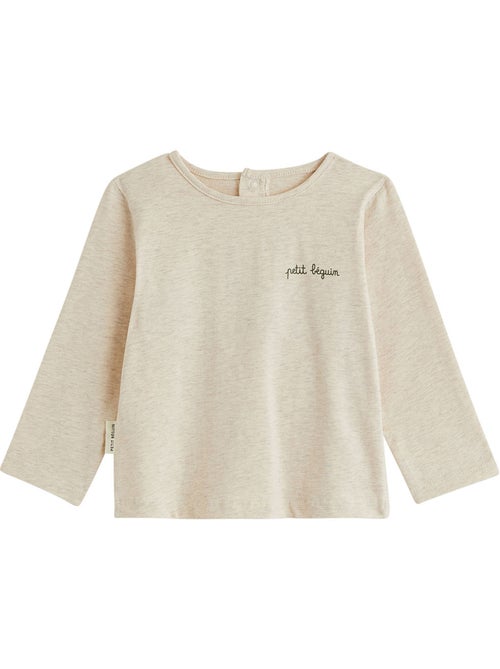 Lot de 3 t-shirts bébé manches longues - Kiabi Lot de 3 t-shirts bébé manches longues - Kiabi