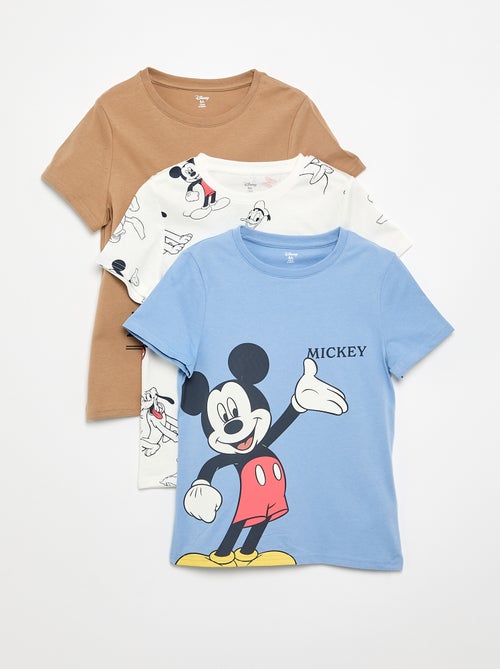 Lot de 3 T-shirts 'Disney' à manches courtes - Kiabi Lot de 3 T-shirts 'Disney' à manches courtes - Kiabi