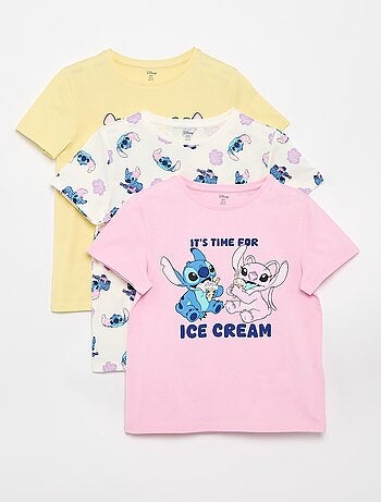 Lot de 3 T-shirts 'Disney' à manches courtes