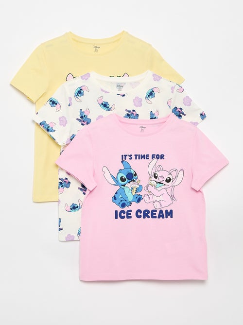 Lot de 3 T-shirts 'Disney' à manches courtes - Kiabi