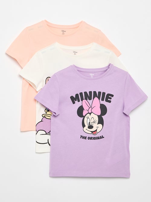 Lot de 3 T-shirts 'Disney' à manches courtes - Kiabi
