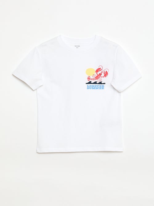 Lot de 3 t-shirts en coton - Kiabi