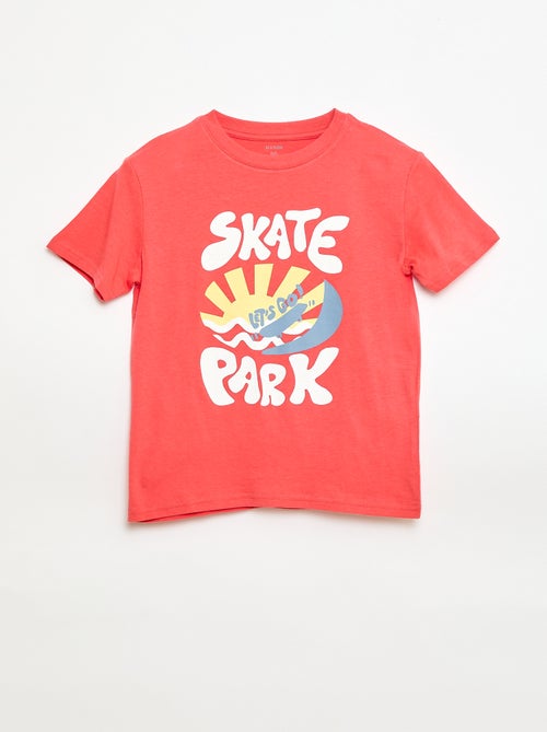 Lot de 3 t-shirts en coton - Kiabi
