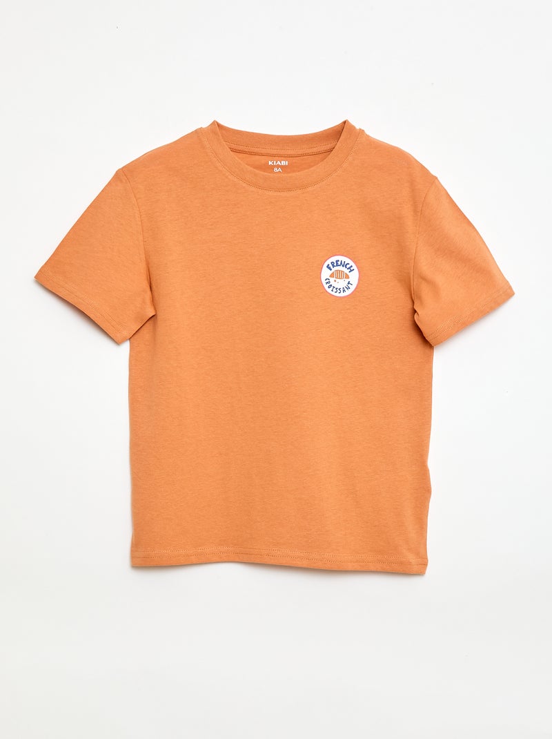 Lot de 3 t-shirts en coton Bleu - Kiabi