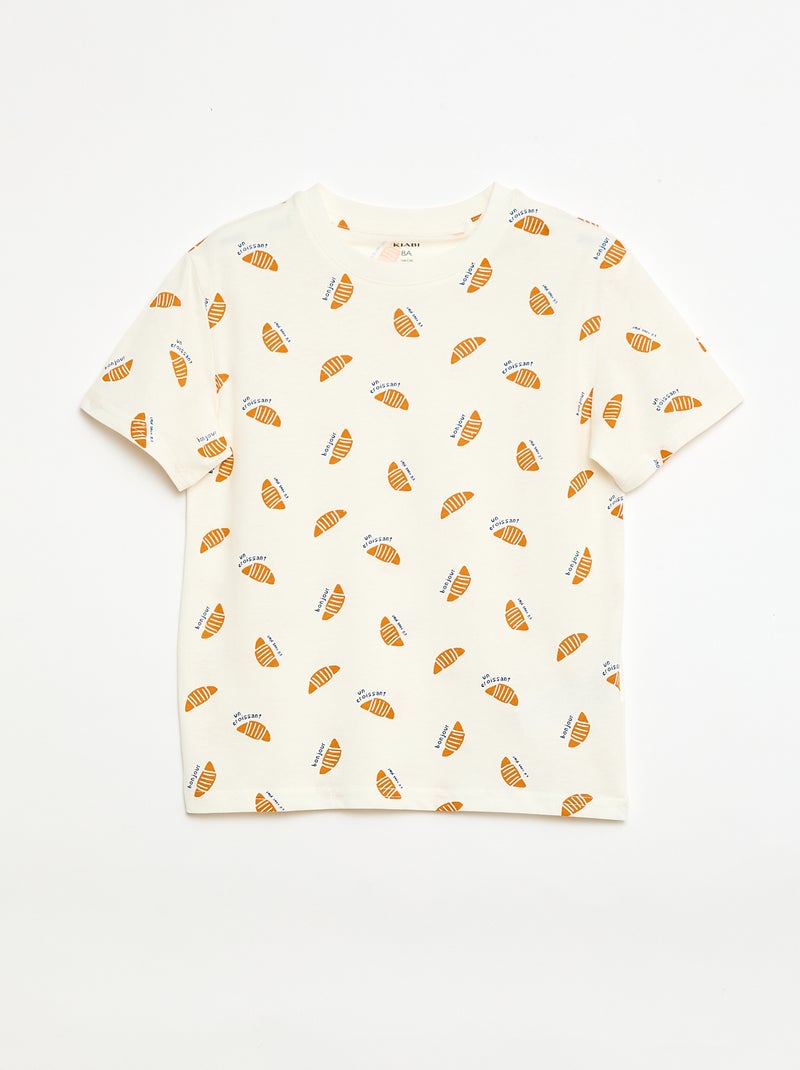 Lot de 3 t-shirts en coton Bleu - Kiabi