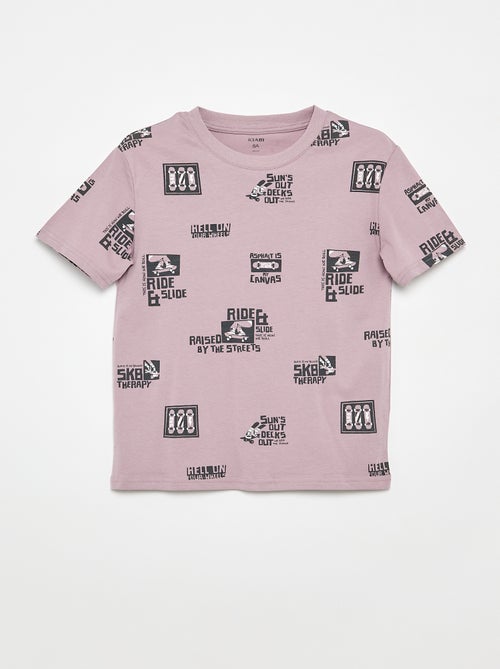 Lot de 3 t-shirts en coton - Kiabi