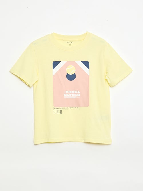 Lot de 3 t-shirts en coton - Kiabi