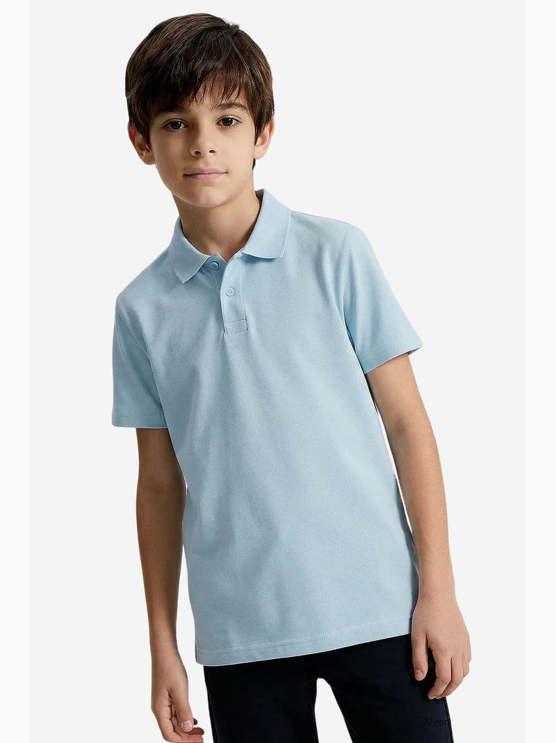 Lot de 3 t-shirts en mélange de coton tommy Blanc cassé - Kiabi