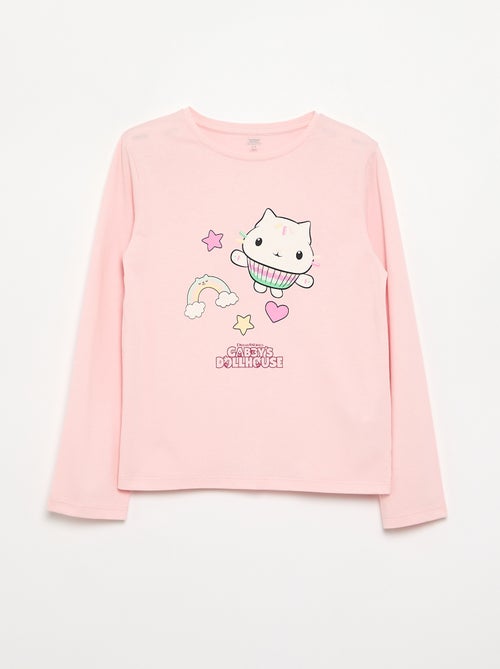 Lot de 3 T-shirts 'Gabby et la maison magique' à manches longues - Kiabi