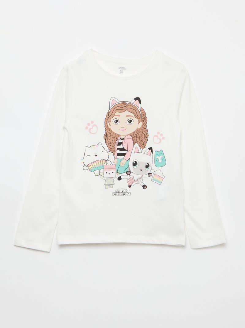 Lot de 3 t-shirts 'Gabby et la maison magique' Violet - Kiabi