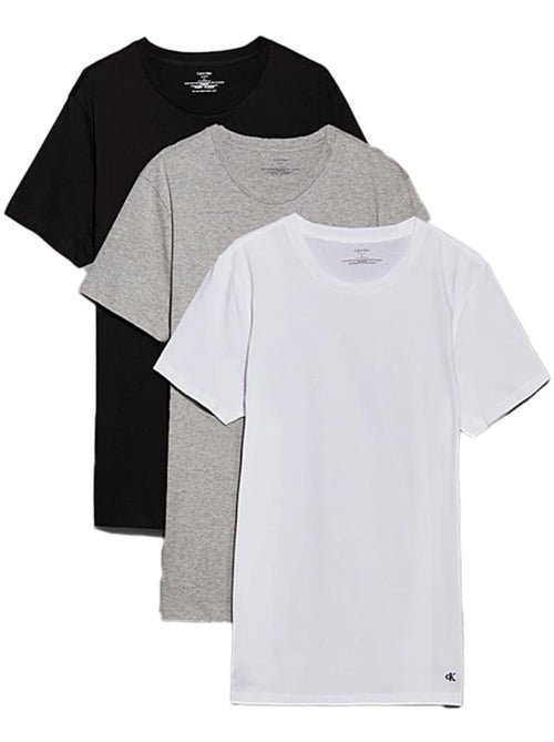 Lot de 3 T-Shirts Homme Calvin Klein Jeans - Kiabi