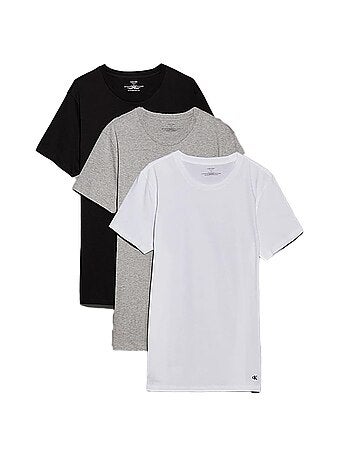 Lot de 3 T-Shirts Homme Calvin Klein Jeans