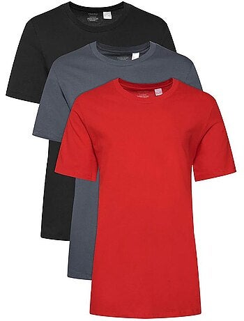 Lot de 3 T-Shirts Homme Calvin Klein Jeans