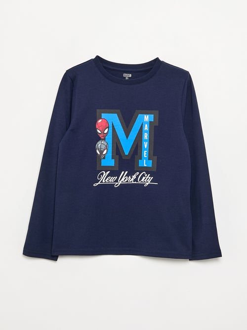 Lot de 3 T-shirts "Marvel' 'Spiderman' à manches longues - Kiabi