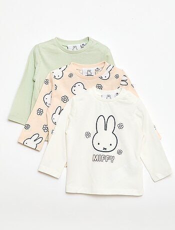 Lot de 3 t-shirts 'Miffy'