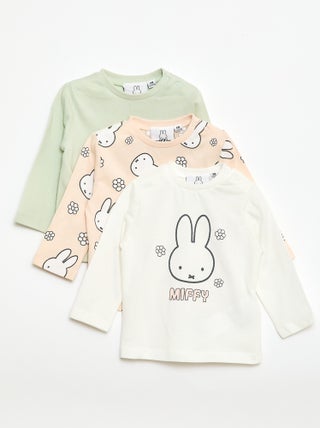 Lot de 3 t-shirts 'Miffy'