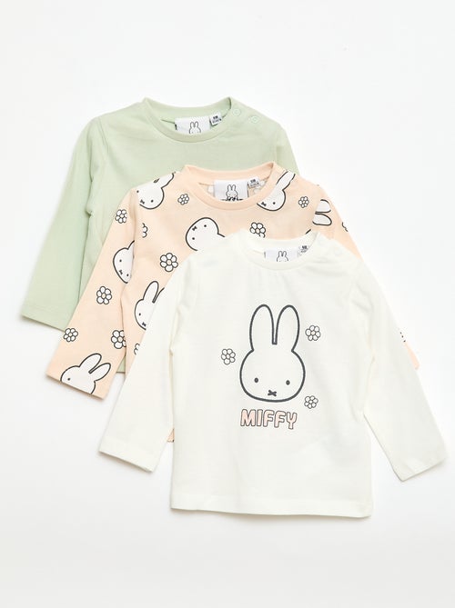 Lot de 3 t-shirts 'Miffy' - Kiabi
