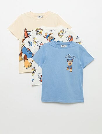 Lot de 3 T-shirts 'Pat' Patrouille' à manches courtes