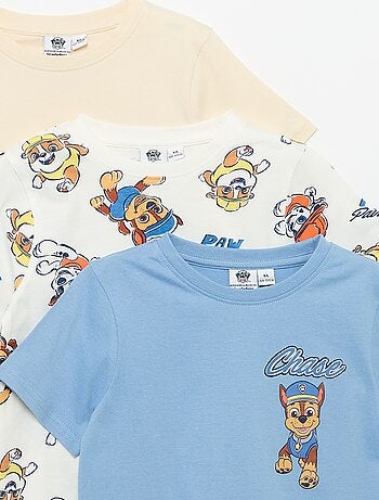 Lot de 3 T-shirts 'Pat' Patrouille' à manches courtes