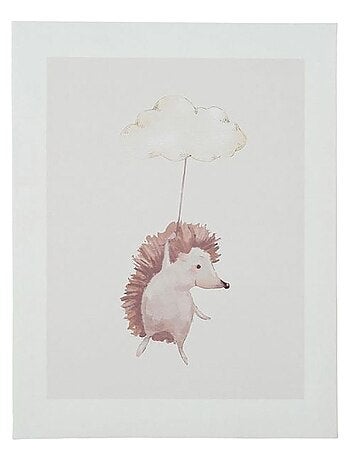 Lot de 3 tableaux toile Doudous 30x40 cm